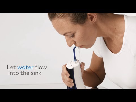 How to Use the Waterpik® WP-360 Cordless Water Flosser