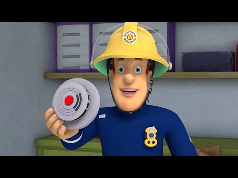 Checking your Smoke Alarms! 🔥 Fireman Sam | Safe with Sam: Home | Safety Cartoons for Cadets