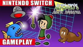 Alfonzo's Arctic Adventure Nintendo Switch Gameplay