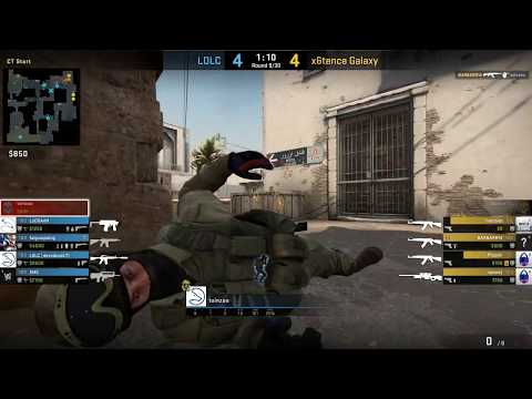 ESports - CS:GO, x6tence Galaxy vs LDLC, United Masters League (8th of February 2019), Dust2 - Map 2