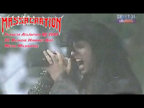 Massacration - Metal Milkshake Live Planeta Atlântida RS 2005