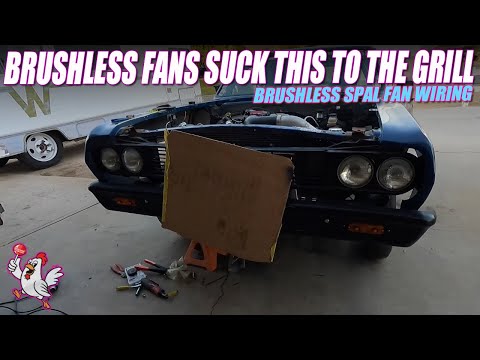 Brushless Spal Fan Wire Harness and Test
