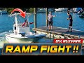 BOAT RAMP GONE WRONG ANCLOTE BOAT RAMP HAULOVER BOATS WAVY BOATS
