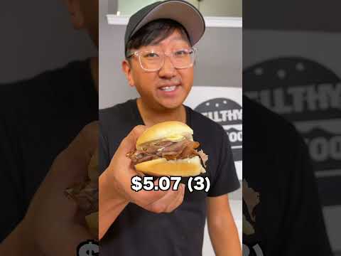 1$ Sliders vs roast beef at Arby's //Money Saving Hacks