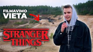 Radau STRANGER THINGS filmavimo vietą