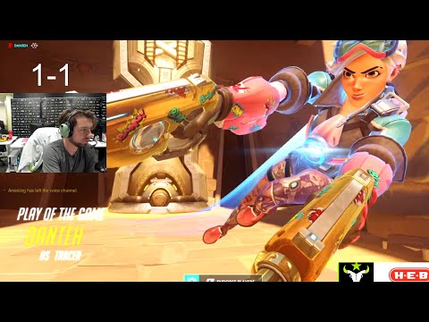 Danteh Pro Tracer Main - Insane Tracking! POTG! [ Overwatch Season 29 Top 500 ]