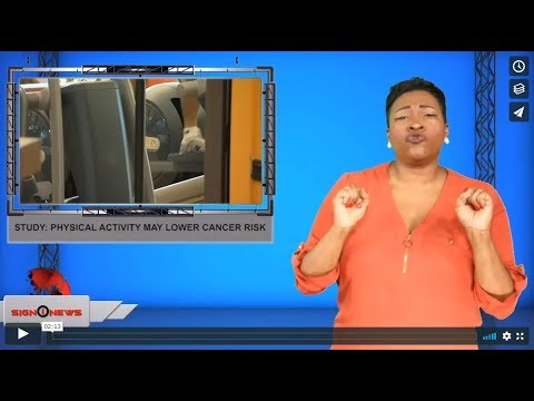 Study: Physical activity may lower cancer risk (ASL - 12.27.19)