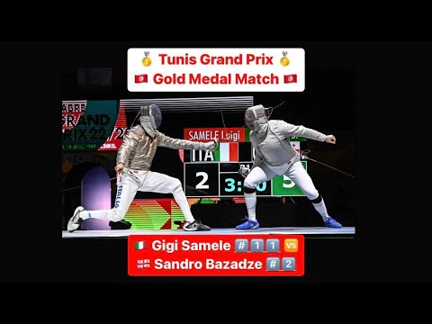 Tunis Grand Prix 2023 SMS - GOLD - Gigi Samele ITA v Sandro Bazadze GEO