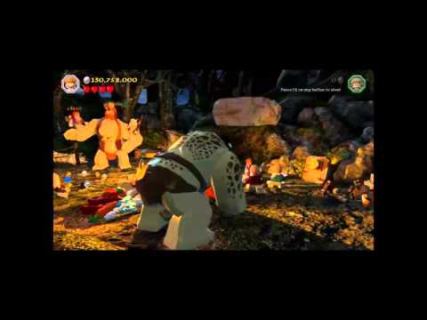 Lego The Hobbit. Chapter Four: "Roast Mutton", Free Play.
