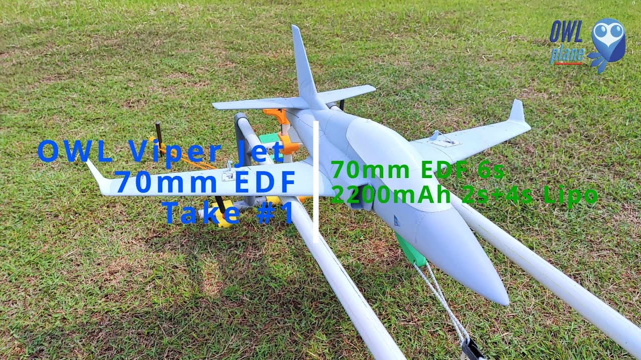 OWL ViperJet 70mm EDF Take #1 - Coming Soon !
