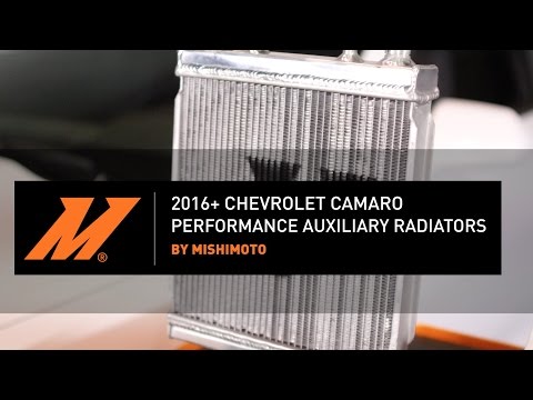 2016+ Chevrolet Camaro Performance Auxiliary Radiators Installation Guide