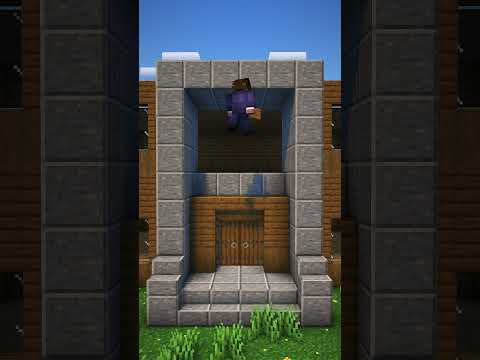 Дом для выживания в Minecraft #minecraft