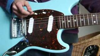 Video thumbnail for Fender Mustang 69 RI demo by ShortScaleGearDemos