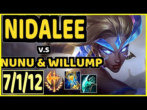 NIDALEE vs NUNU & WILLUMP - 7/1/12 KDA JUNGLE GAMEPLAY - EUW Ranked GRANDMASTER