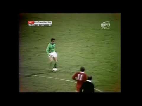 St Etienne v Liverpool European Cup Quarter Final 1st Leg 02-03-1977