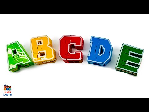 Best ABC Learning Video for Toddlers & Kids with Transforming Letters! Educational Videos #preschool