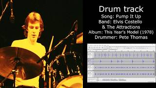 Pump It Up (Elvis Costello &amp; The Attractions) • Drum Track