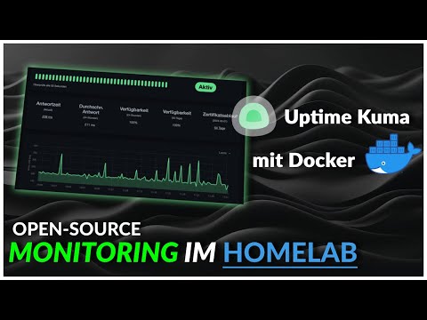 🚀 Install Uptime Kuma with Docker & monitor Homelab! | Step-by-step tutorial