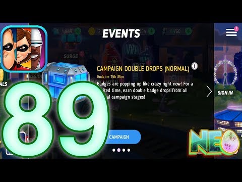 Disney Heroes Battle Mode: Gameplay Walkthrough Part 89 - Campaign Double Drops! (iOS, Android)