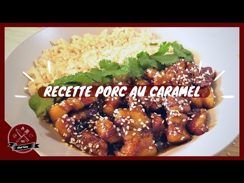 Recette du porc au caramel - Chef Sims