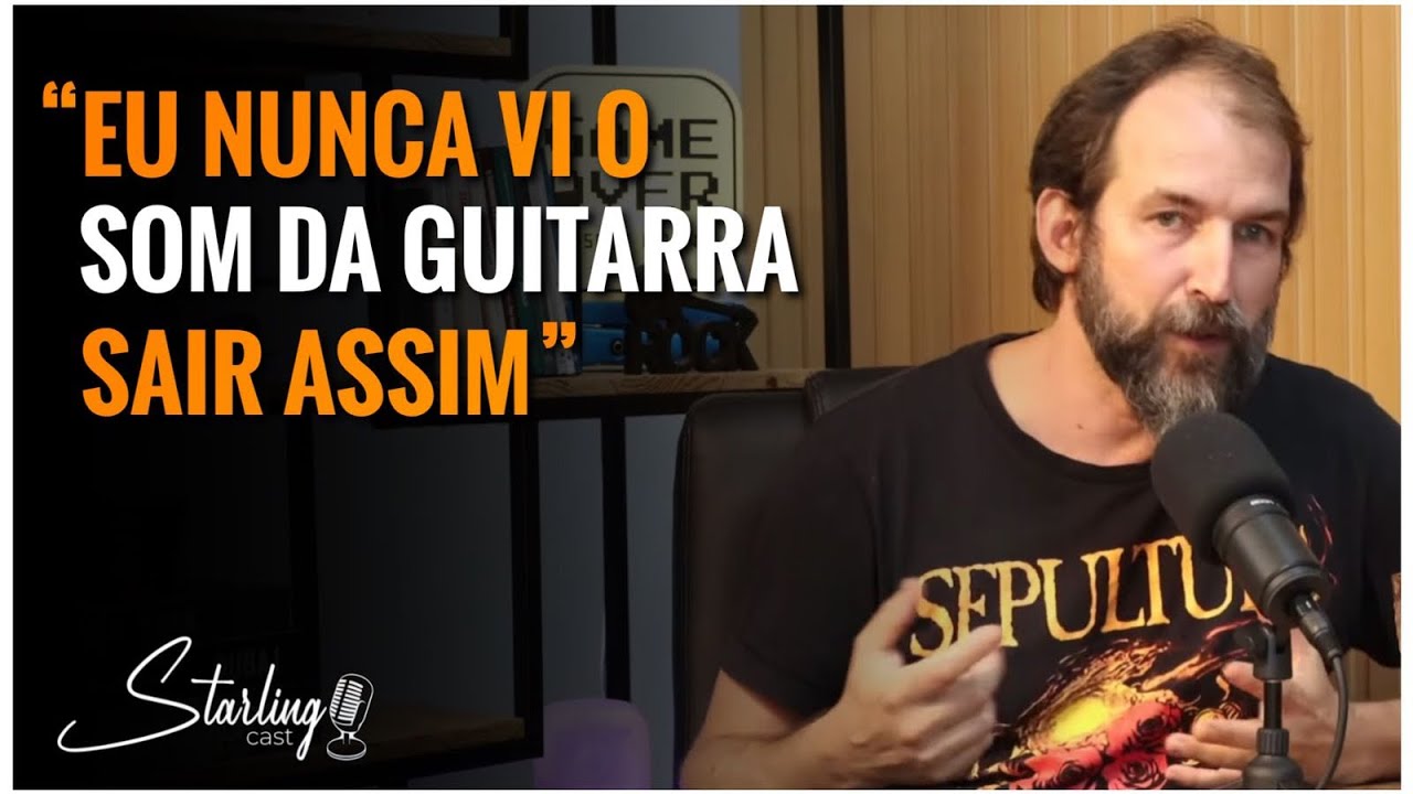 COMO LISCIEL GRAVA AS GUITARRAS DE FORMA ANALÓGICA | Lisciel Franco | Starling Cast