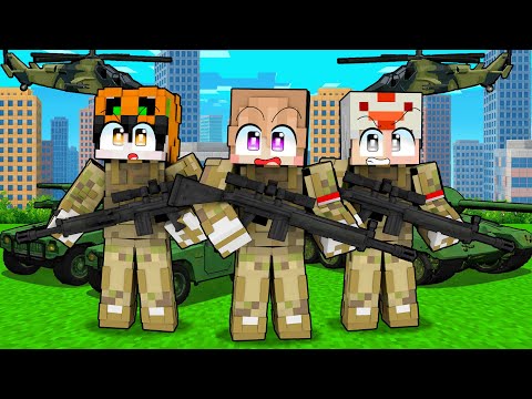 WE BECOME THE MOST POWERFUL MILITARY FORCE IN MINECRAFT!!