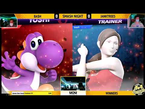 SSBU - 4o4 Smash Night 2 - JankTrees (Yoshi) vs C10| BA$H (Wii Fit Trainer) - Winners Round 1