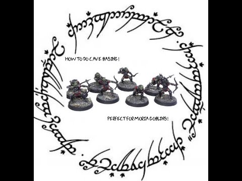 Up your game: Cave Basing! Perfect for Moria Goblins!