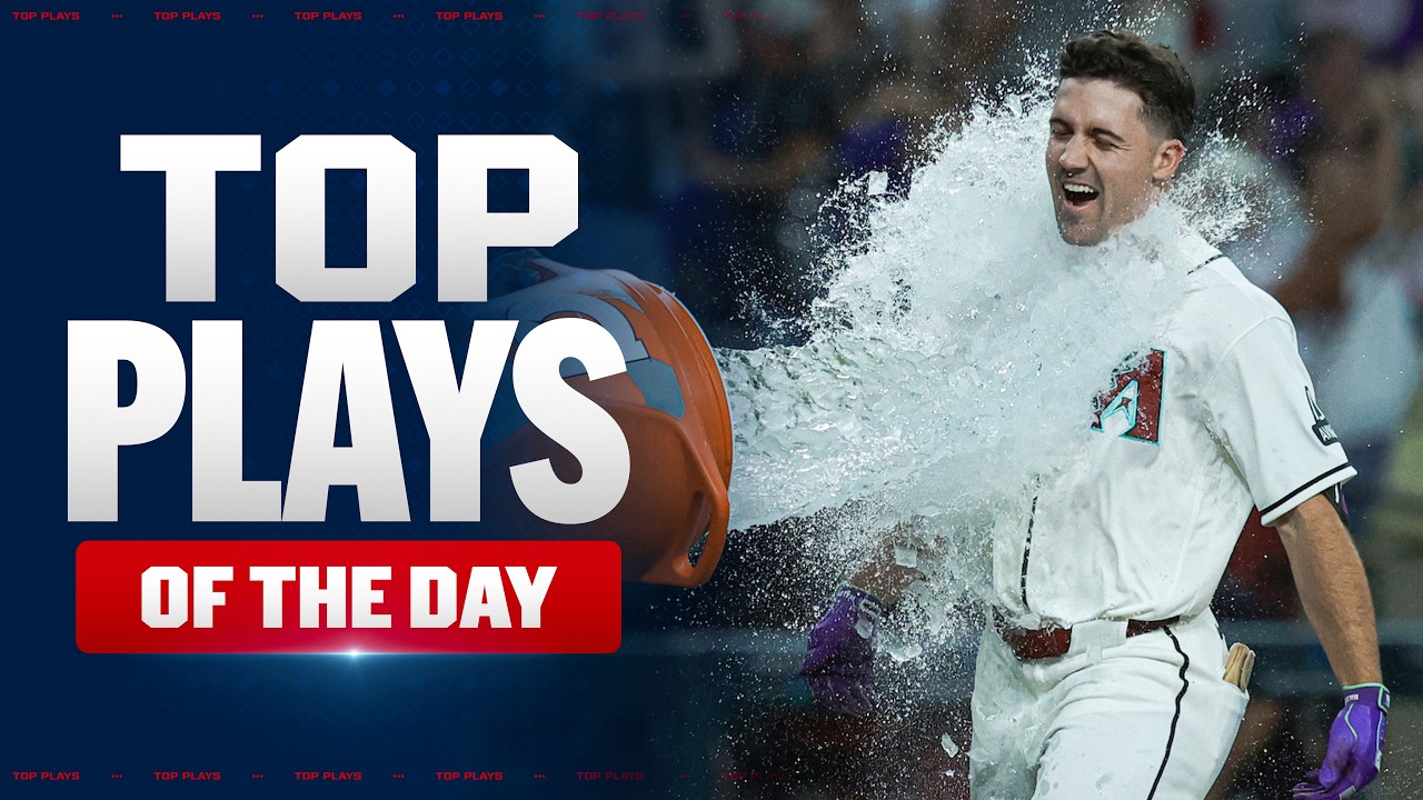 Ryan Waldschmidt's WALK-OFF WINNING HOMER was among the Top MLB Plays of 8/25!