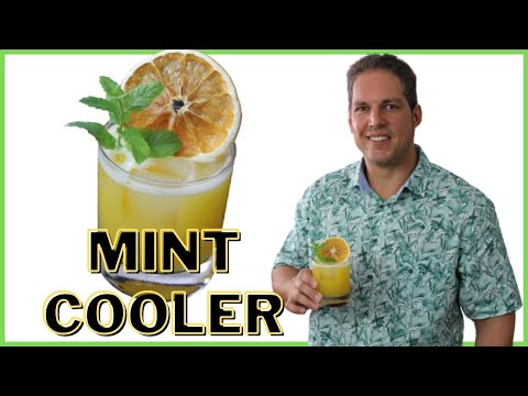 Mint Cooler ein fruchtig alkoholfreier Cocktail. Einfach zu Hause selber machen. Einfach lecker!