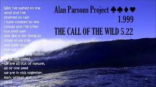 Alan Parsons Project THE CALL OF THE WILD 5 22