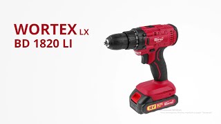 Cordless drill WORTEX LX BD 1820 Li