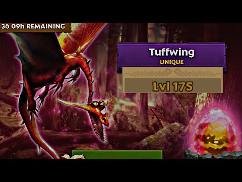 TUFFWING MAX LEVEL 175 TIRAN MODE - Dragons: Rise of Berk