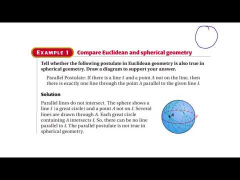 Geometry, 11.4 Extension: Spherical Geometry
