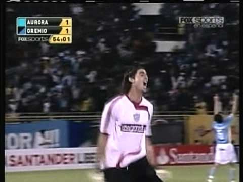 2009 (March 25) Aurora (Bolivia) 1 -Gremio (Brazil) 2 (Copa Libertadores)