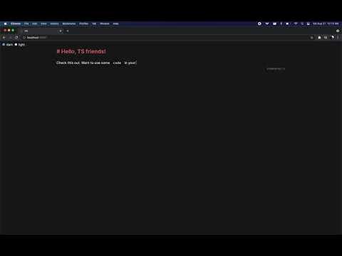 Ink - A configurable, embeddable, extensible Markdown editor written in TypeScript