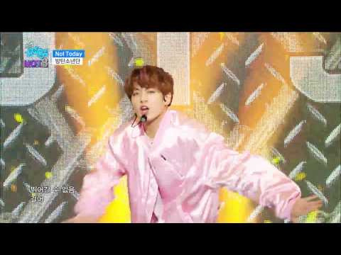 【TVPP】BTS - Not Today, 방탄소년단 – 낫 투데이 @Show Music Core