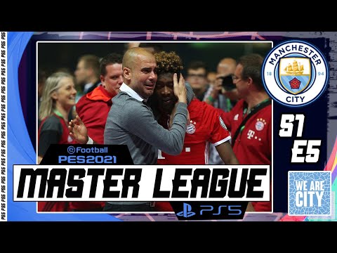 PS5 | TAKING ON BAYERN MUNICH IN EUROPE | S1 E5 | PES 2021 MAN CITY MASTER LEAGUE