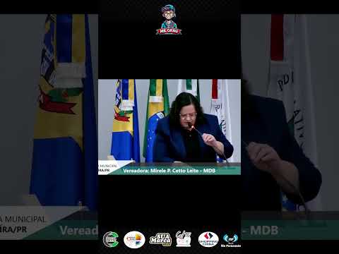 A sessão da Câmara de Guaíra rendeu falas fortes e um dos destaques ficou por conta da ver Mirele