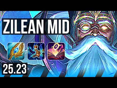 ZILEAN vs ORIANNA (MID) | EUW Master | 25.23