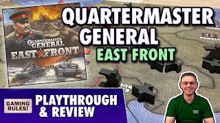 Quartermaster General: East Front - Playthrough & Review
