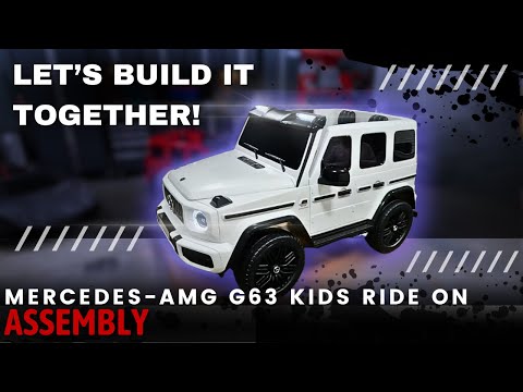 DKG63 Mercedes-AMG G63 Ride-On Assembly from Big Toys Direct: Let’s Build It Together!