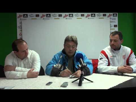 Tisková konference po utkání Viktoria Žižkov - FK Pardubice