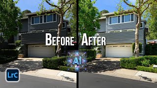 NEW AI Editing Tool for Exterior Real Estate Photography