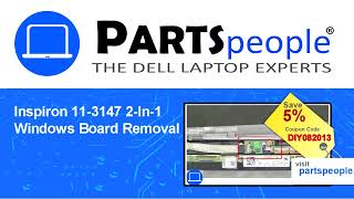 Dell Inspiron 11-3147 2-In-1 (P20T001) Windows Board How-To Video Tutorial
