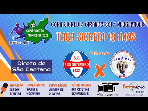 1ª Rodada: Sete de Setembro x Associação Haitiana