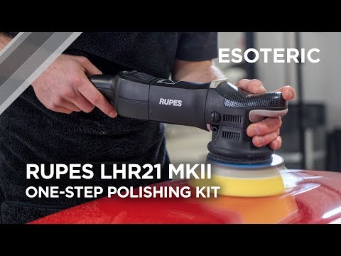 RUPES LHR21 MKII One-Step Polishing Kit by ESOTERIC!