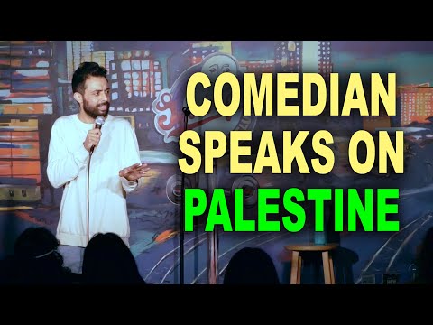 COMEDIAN SPEAKS ON PALESTINE