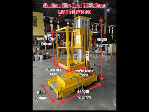 Aluminium Lift Platform Malaysia (GTWY) | Safe & Reliable Equipment | Fu Shen Engineering Sdn Bhd