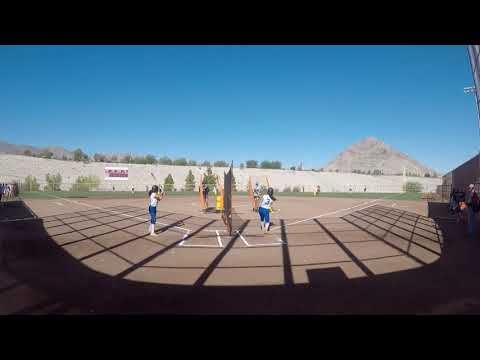 Isabela Aros City of Lights Showcase Batting Practice 10/26/2018